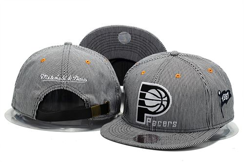 NBA Indiana Pacers MN Strapback Hat #01